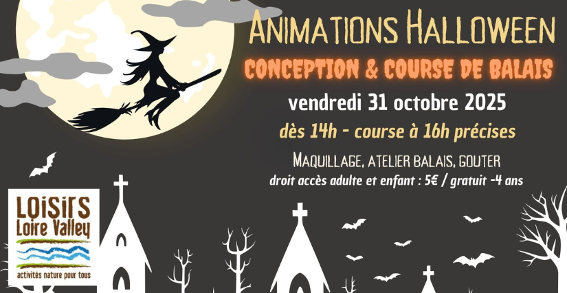 Journée Halloween chez Loisirs Loire Valley (près de Blois)