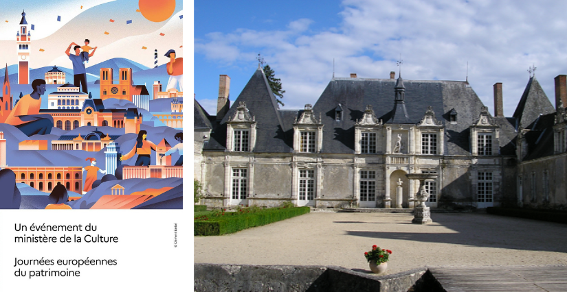 Les Journées du Patrimoine au château de Villesavin !