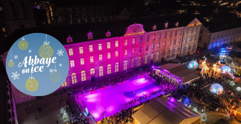 Abbaye on Ice : patinoire éphémère à Vendôme pour fêter Noël