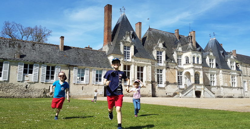 Château de Villesavin : sorties groupes d’enfants près de Blois