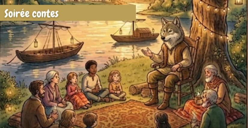 Histoires de contes avec Avel Traine patte - Maison de la Loire du Loir-et-Cher