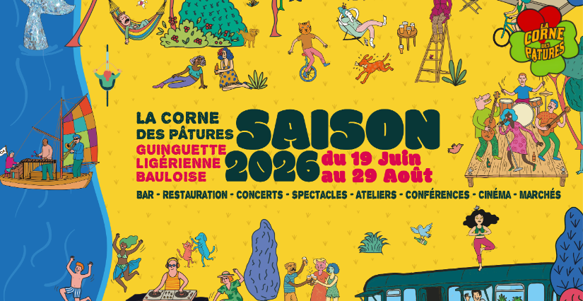 La Corne des Pâtures : guinguette en bord de Loire à Baule