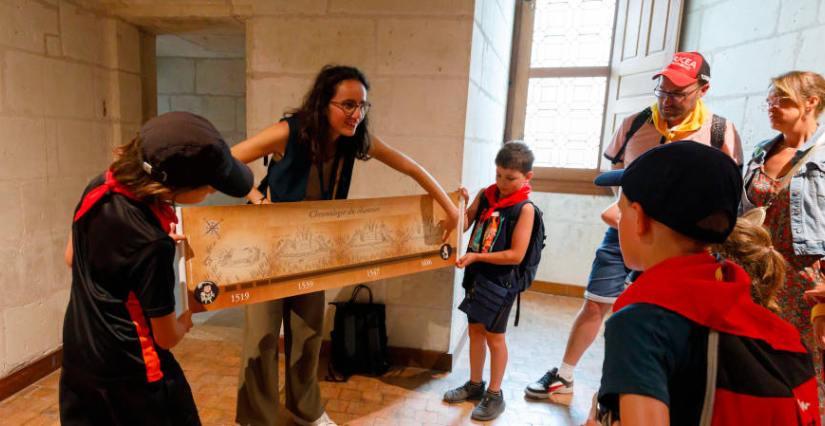 Visite famille : Le Roi et l'Empereur au château de Chambord