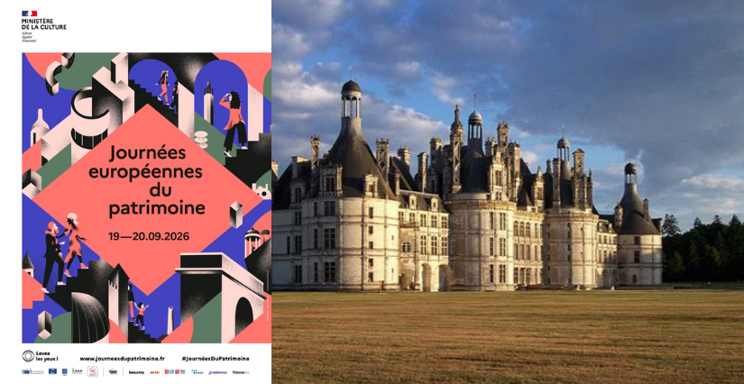 Journées du Patrimoine au Domaine de Chambord : animations, spectacle et visites
