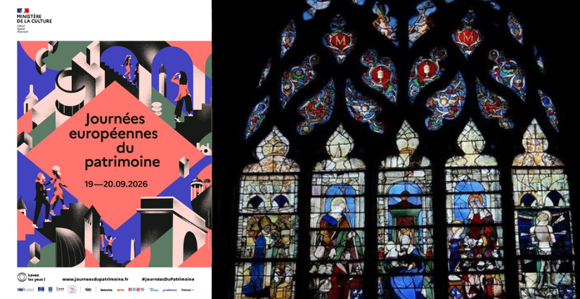 JEP 2026 : Le grand vitrail du chœur de l'église Sainte-Madeleine raconté aux enfants