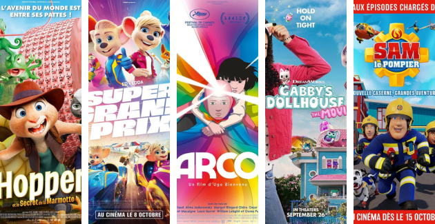 Les films pour enfants des vacances de la Toussaint
