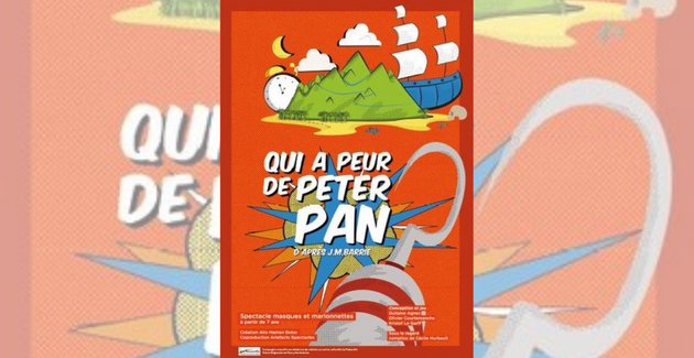 Qui a peur de Peter Pan ? // théâtre masques et marionnettes jeune public, dès 7 ans // Théâtre l'Entracte, Romorantin kidklik 41