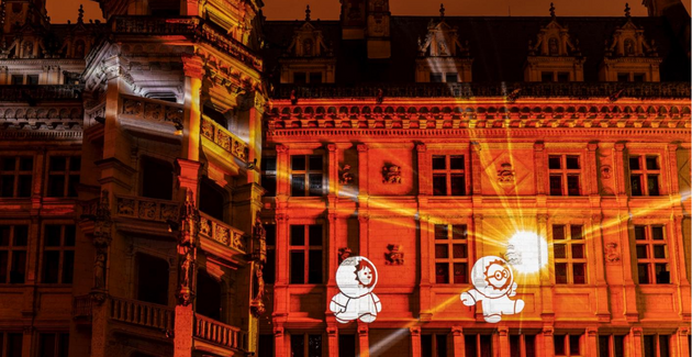 Spectacle son et lumière sur les façades du Château royal de Blois kidklik 41