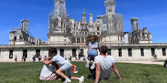 Vacances de printemps à Chambord en famille