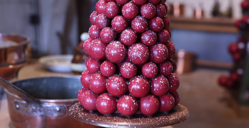 Ateliers peinture sur chocolat thème Noël au Château de Chambord