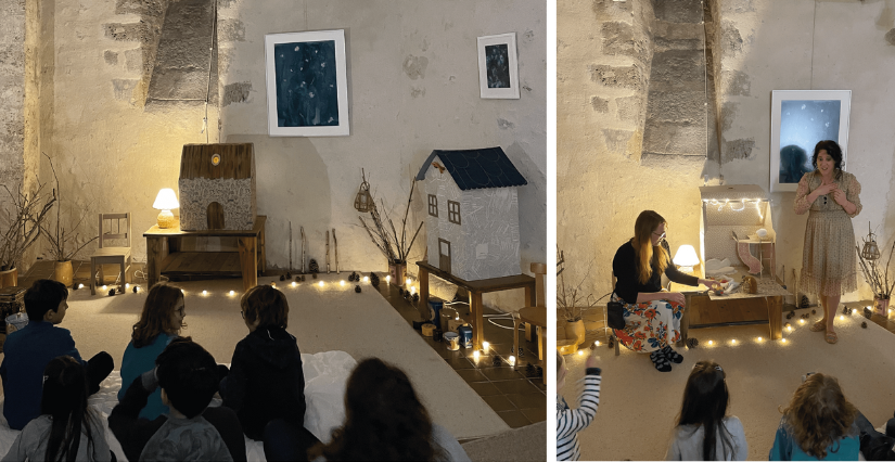 Le bidule-chouette de Souricette, conte et atelier créatif interactif pour enfants à Villerbon