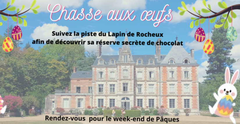 Chasse aux oeufs au Château des Énigmes Val de Loire (proche Vendôme)