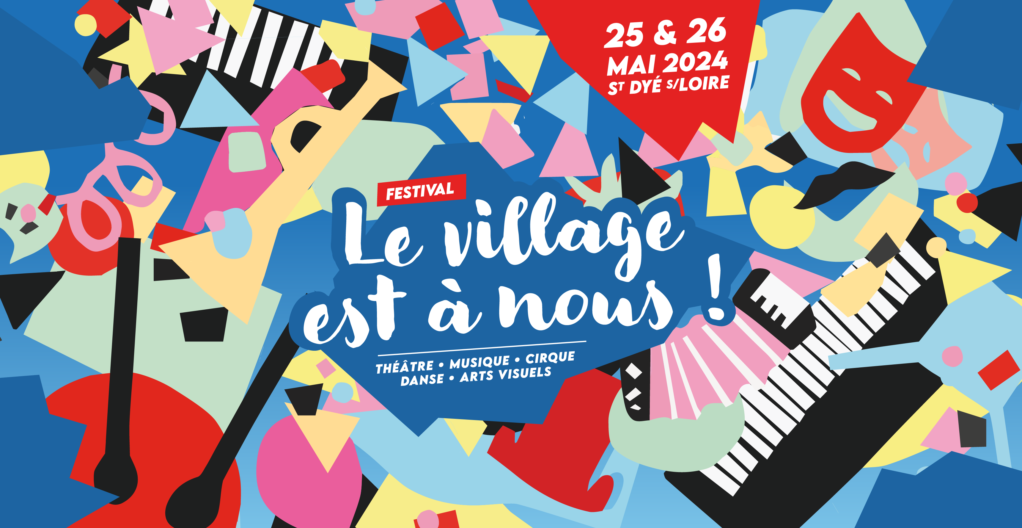 Le village est à nous ! Festival à Saint Dyé sur Loire près de Blois
