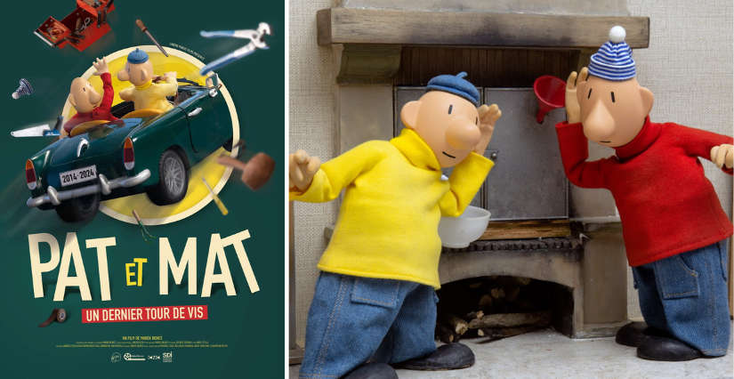 Film + animation : Pat et Mat : Dernier Tour de Vis, au Cinéma Le Régent à Montrichard