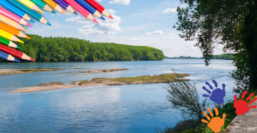 "L'art et la Loire" : stage enfant des vacances de printemps à la Maison de la Loire