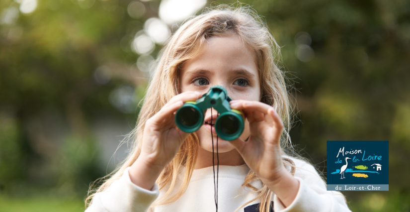 "Les ornithologues en herbe" : stage enfant des vacances d'hiver à la Maison de la Loire