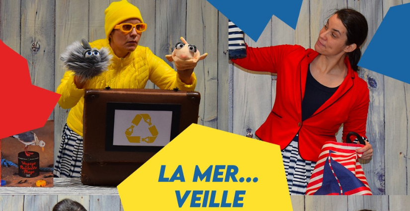 Spectacle très jeune public « La mer veille » au théâtre Nicolas Perkins à Blois Spectacle très jeune public « La mer veille » au théâtre Nicolas Perkins à Blois