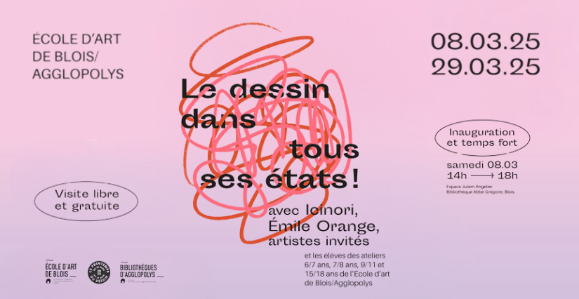 Exposition "Le dessin dans tous ses états !" à Blois