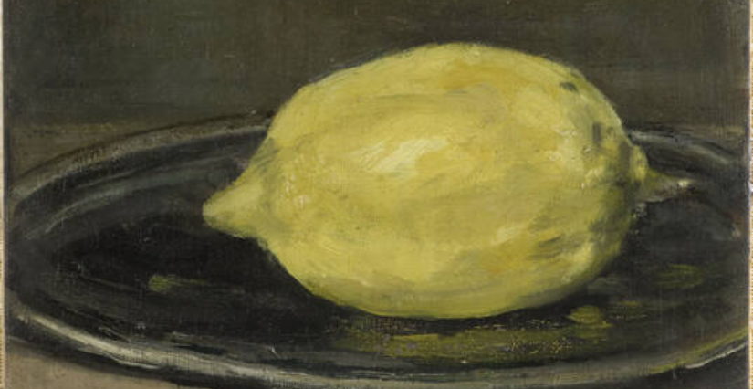 "Le citron", exposition exceptionnelle de Manet, au Château royal de Blois