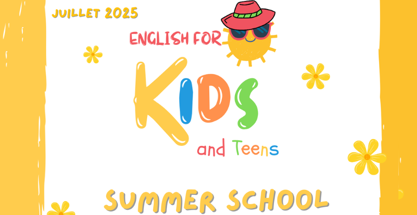 Stages d'anglais ludiques pour enfants et ados avec English for Kids à Blois