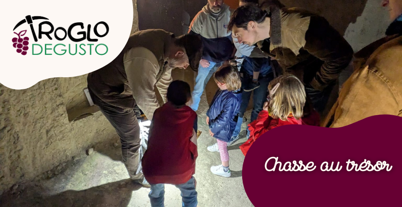 Chasse au trésor souterraine chez Troglo Degusto - Bourré