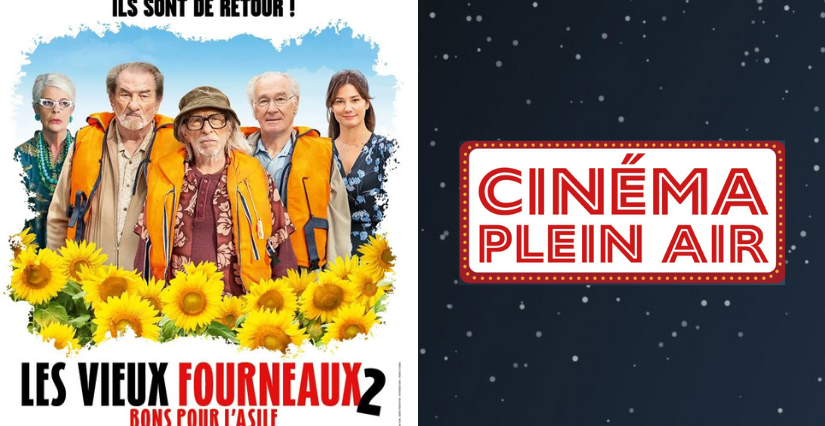 "Les Vieux Fourneaux 2" –Cinéma de plein air – Ouchamps, Le Controis-en-Sologne "Les Vieux Fourneaux 2" –Cinéma de plein air – Ouchamps, Le Controis-en-Sologne