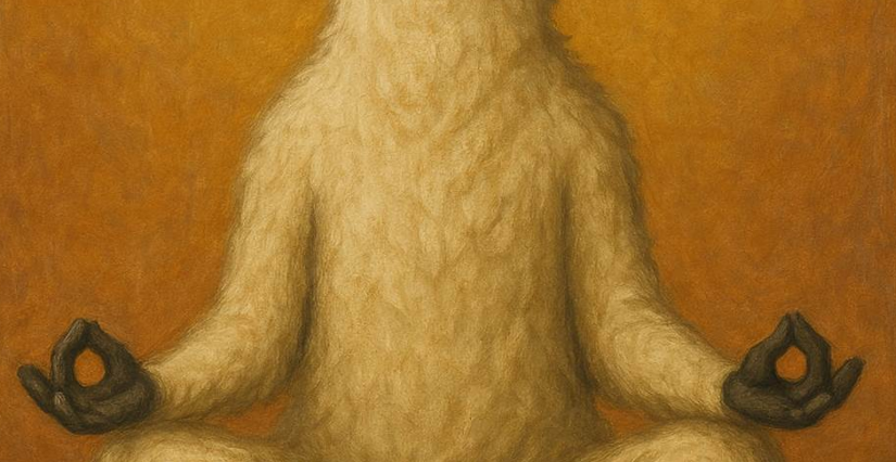 Atelier yoga avec les ados au milieu des lamas et alpagas à la ferme Lama Émoi