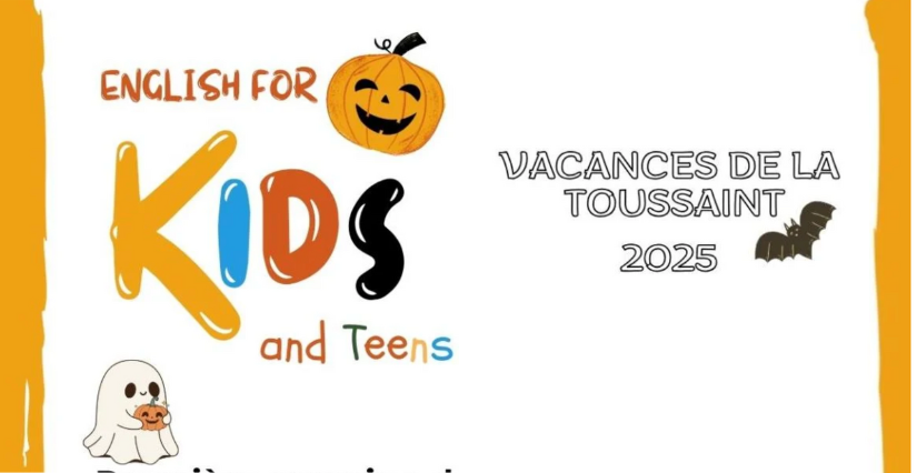 Stages d'anglais ludiques pour enfants et ados avec English for Kids à Blois