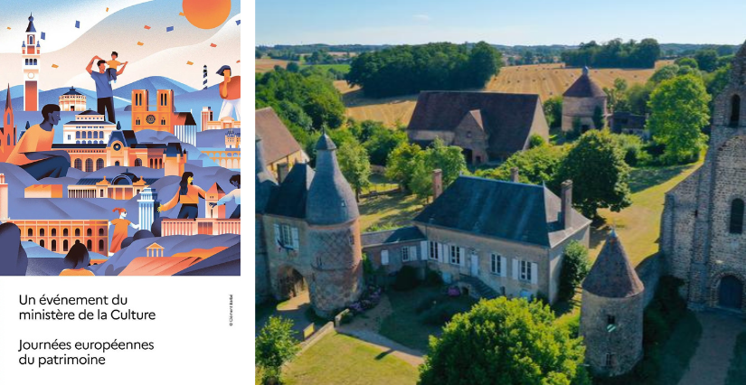 Les journées du Patrimoine à la Commanderie d'Arville