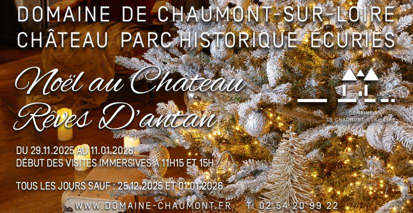Noël au Château de Chaumont-sur-Loire