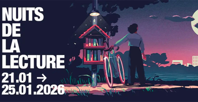 Nuit de la lecture à la médiathèque parc Ronsard de Vendôme : animations et exposition