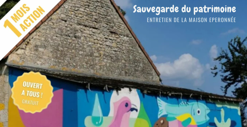 Sauvegarde du patrimoine bâti - matinée de nettoyage et d’entretien en famille avec la Maison de la Loire 41