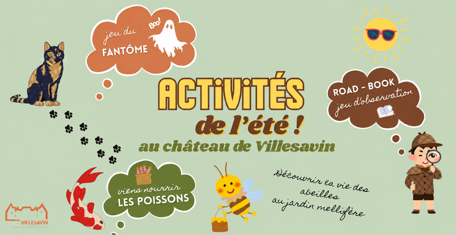 Cet été au Château de Villesavin : chasse au fantôme, mini-ferme et jeux en famille près de Blois