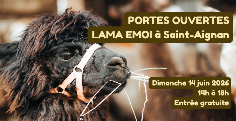 Portes ouvertes de LAMA EMOI à Saint-Aignan