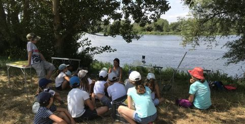 Camp d'été Nature Loire à la Maison de la Loire du Loir-et-Cher, près de Blois