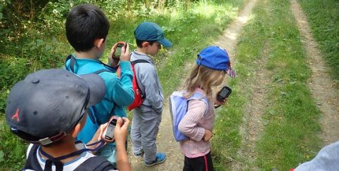 Initiation au Géocaching dans la Réserve : sortie nature pour enfants, par le CDPNE, à Marolles près de Blois