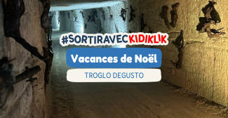 Les vacances de Noël chez Troglo Degusto : aventures, jeux et dégustations sous terre !